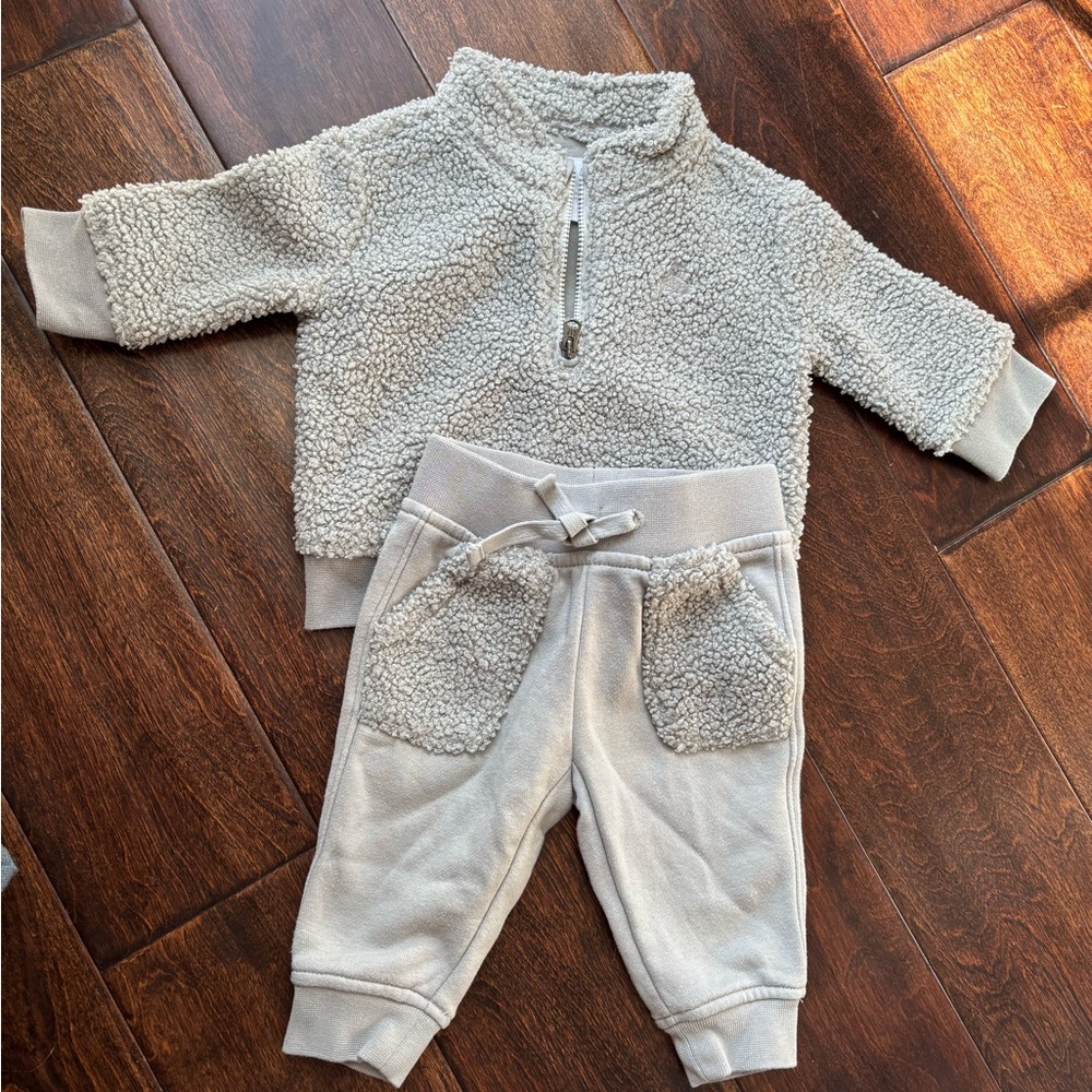 GAP Gray Kids Fleece Joggers